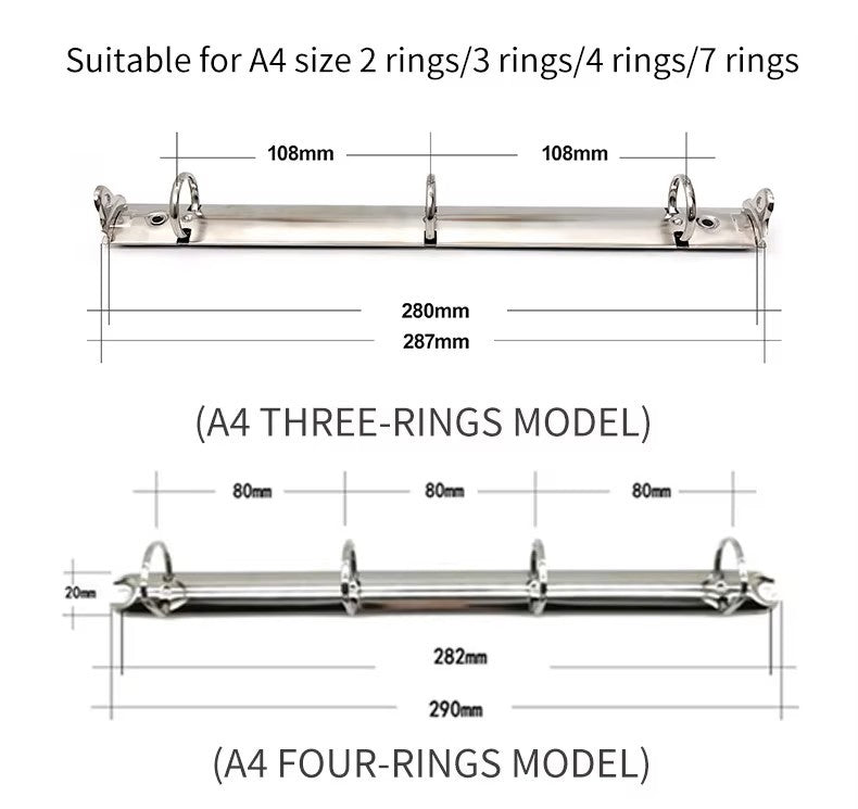 Watering Can - A4 Pagine con 6 tasche verticali per raccoglitori