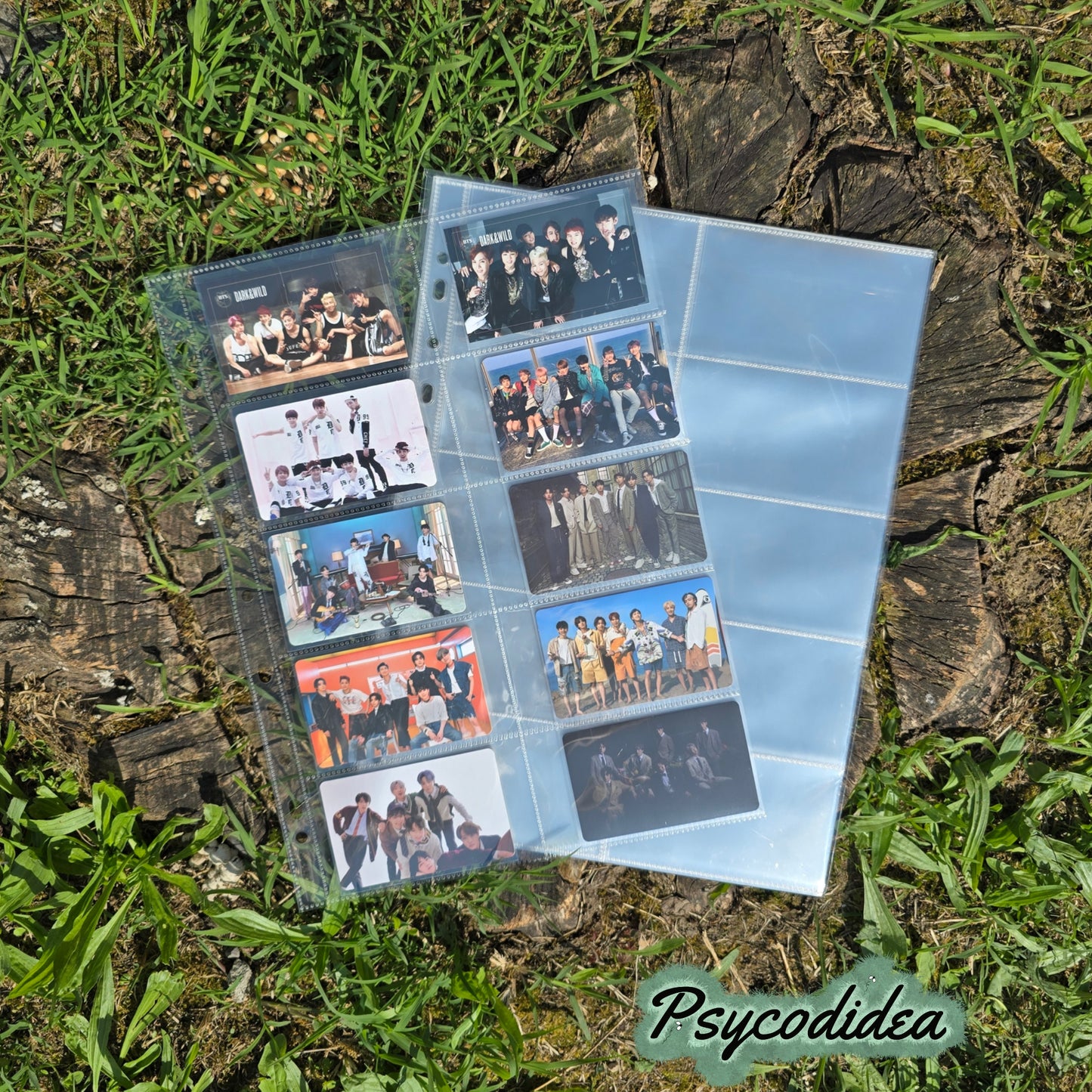 A4 Pagine con 10 tasche per raccoglitori esempio