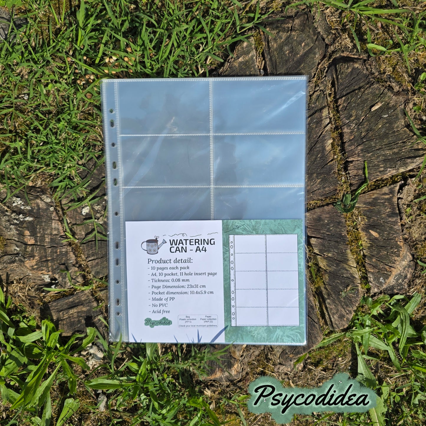 A4 Pagine con 10 tasche per raccoglitori confezione