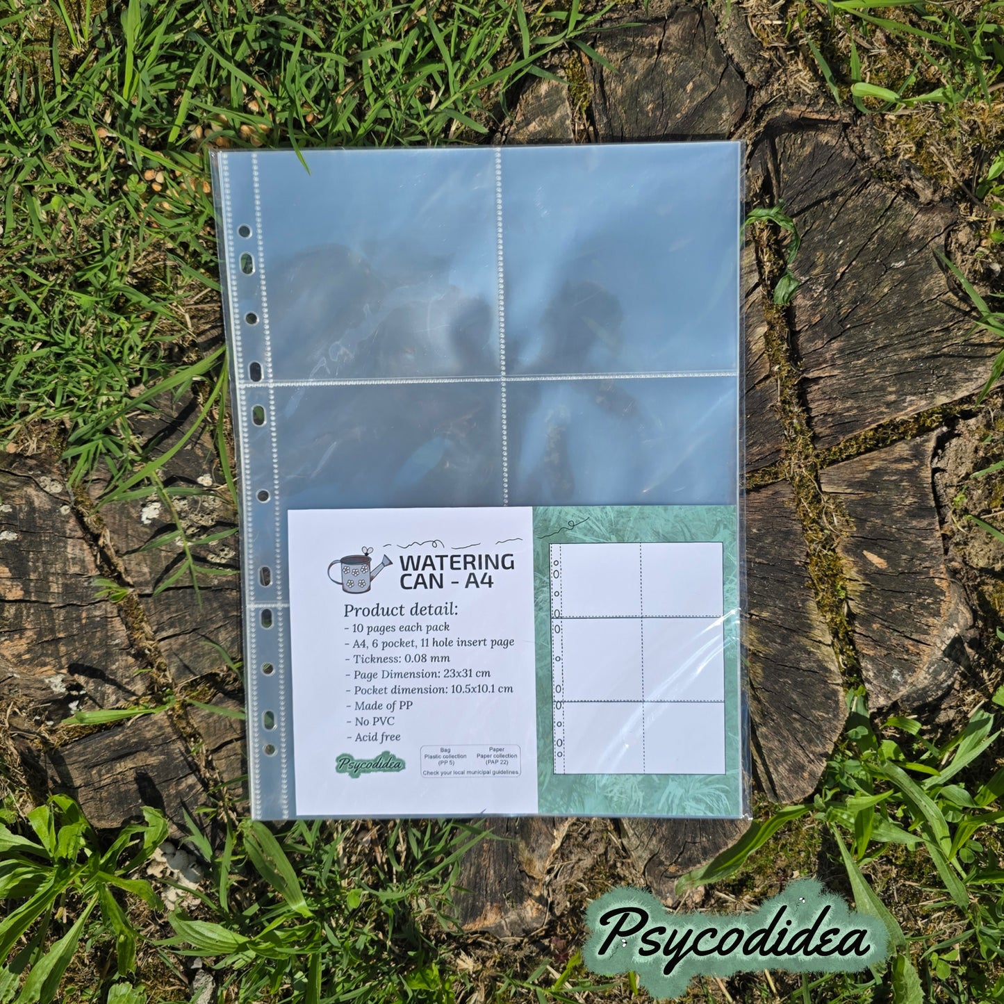 A4 Pagine con 6 tasche per raccoglitori confezione