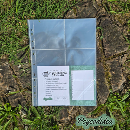 A4 Pagine con 6 tasche per raccoglitori confezione