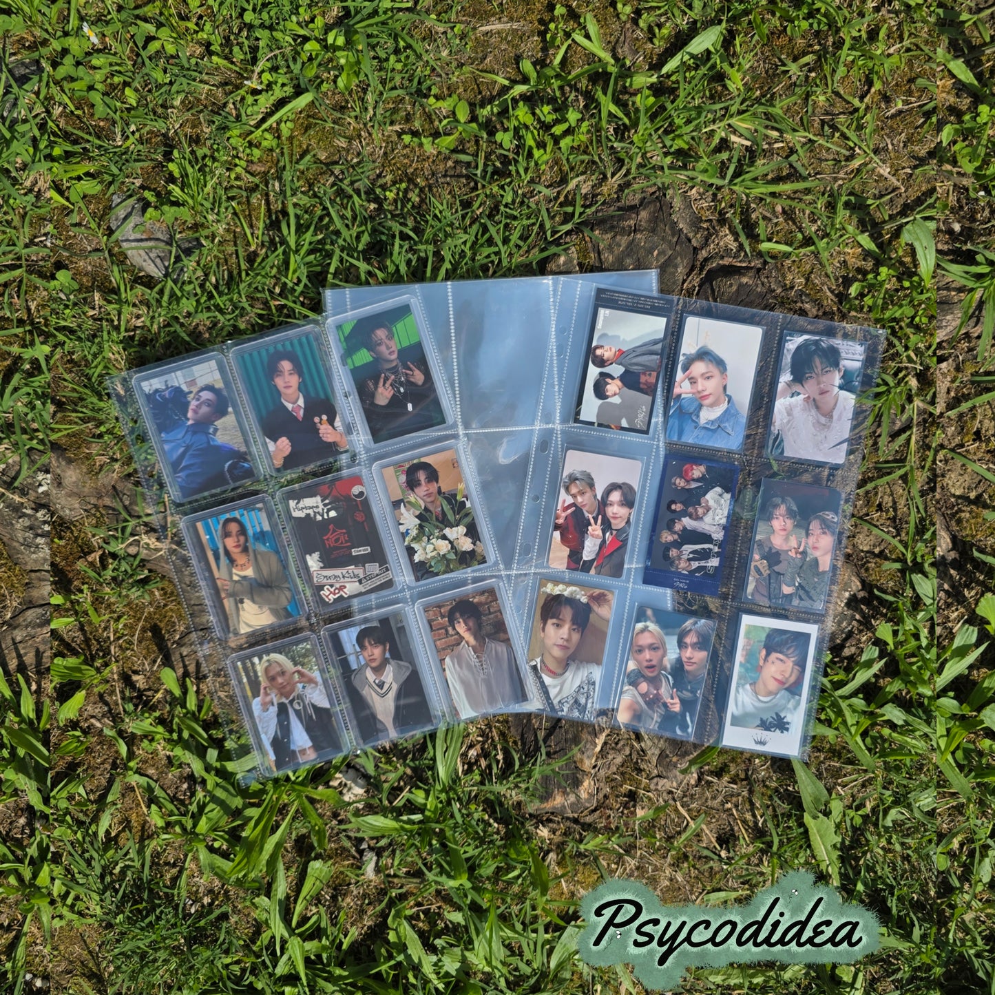 A4 Pagine con 9 tasche per raccoglitori esempio