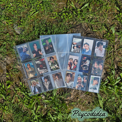 A4 Pagine con 9 tasche per raccoglitori esempio