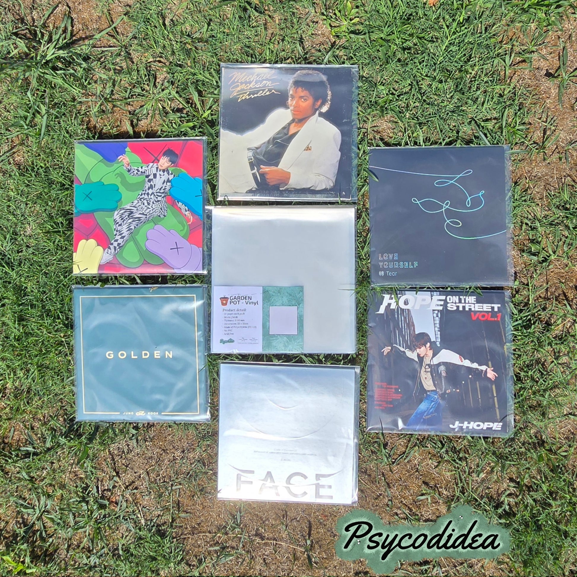 esempio sleeves per vinili 