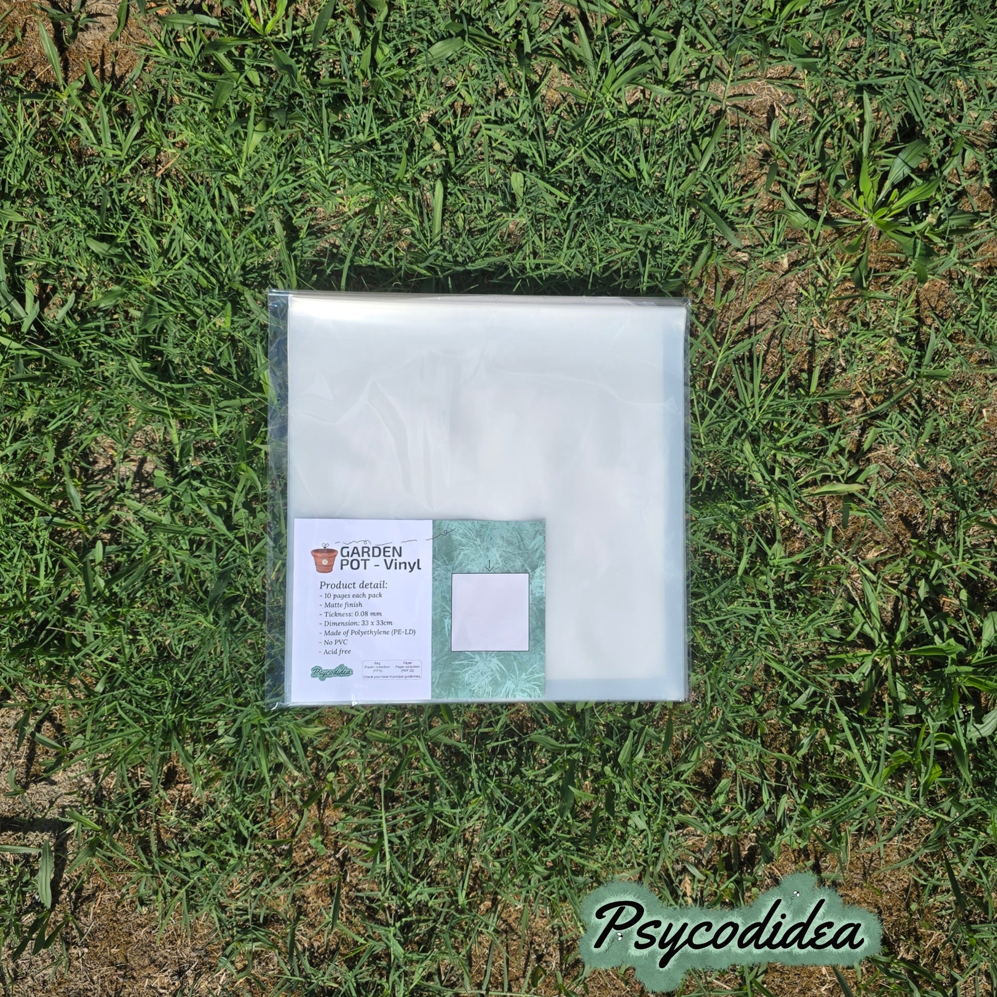 esempio confezione sleeves per vinili