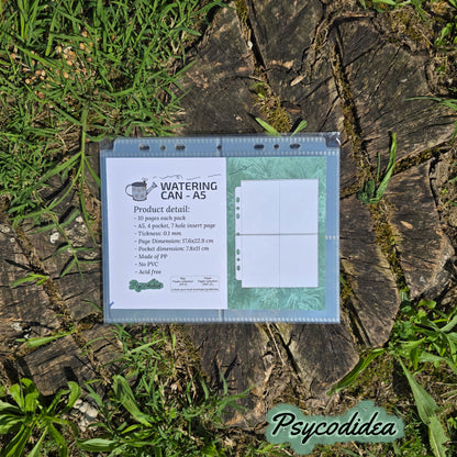 A5 Pagine con 4 tasche per raccoglitori confezione