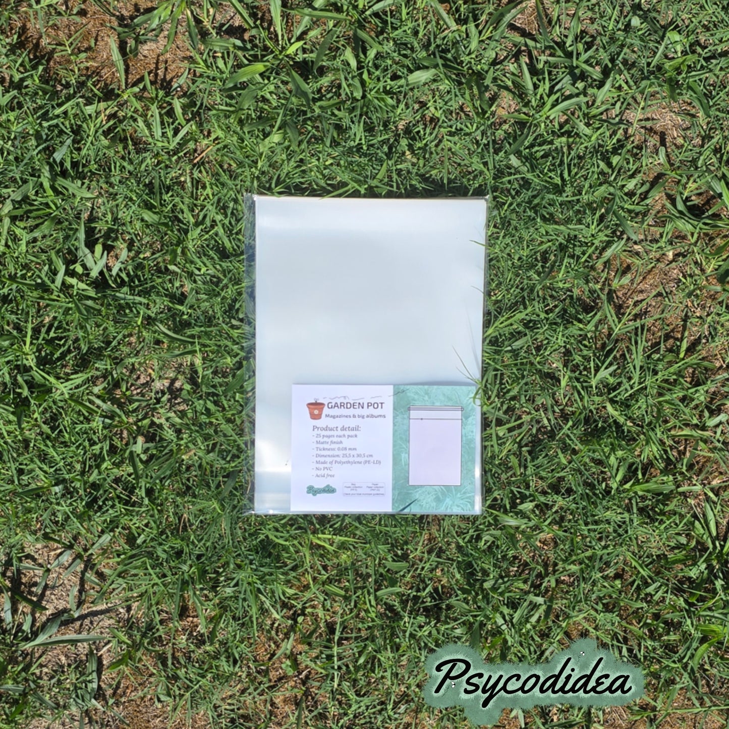 esempio prodotto sleeves per grani album e riviste