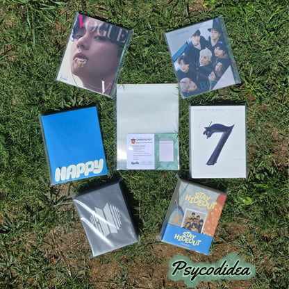 esempio sleeves per grandi album e riviste